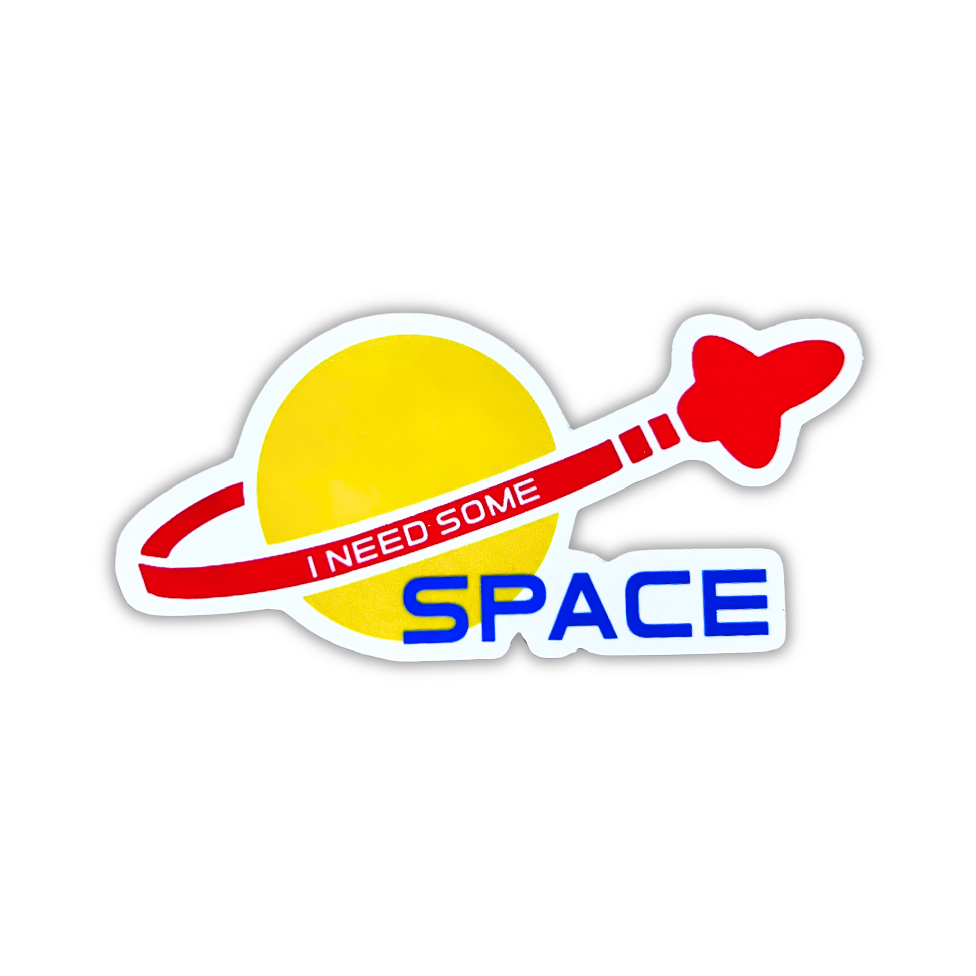 Space Sticker brickdesigned